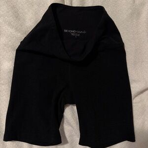 Beyond Yoga Black Biker Shorts
